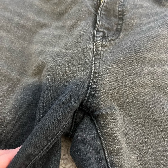 Madewell Women’s Gray 9” Mid Rise Skinny Jeans Size 26 - Picture 6 of 13